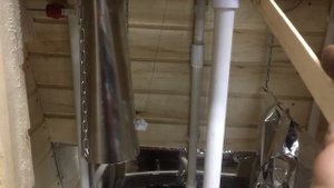 Обзор электростатической коптильни с ВВ блоком. Без звука.