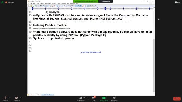 Python Online Training Session 23-06-2021 смотреть онлайн