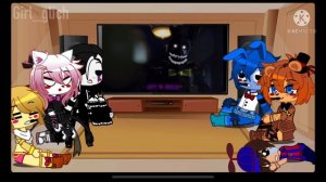Fnaf 2 reacts to Another Five Nights | Fnaf Reaction | Gachaclub |