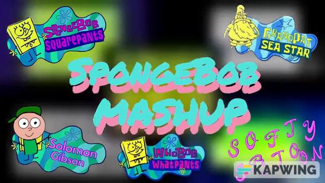 SpongeBob Intro MASHUP (Original + GrandPat SeaStar Intro + Solomon Gibson Intro + Softy Spitoon... смотреть онлайн