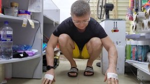 День 7 отжимания,Отжимания 100-150 повторений в день, сколько можешь продолжать дней?