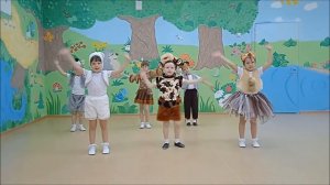 ФЛЕШМОБ "Утренняя зарядка"  старшая группа "Белочки"