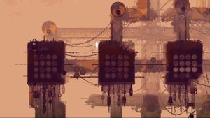 Отголосок в Столбовом лесу / Небесные острова и Электрические Многоножки / Rain World (Мир дождя)