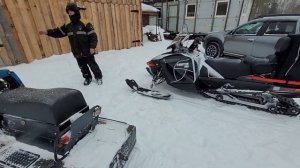 Снегоход РМ Frontier 1000 открытие сезона 2023