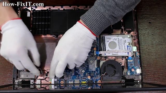 How to reassemble laptop Packard Bell TG71BM смотреть онлайн