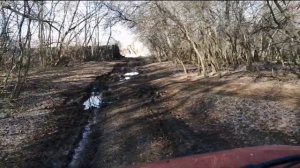 Дорога на рыбалку в затон ВДСК. Волгоград, Красноармейский р-н. Апрель 2019