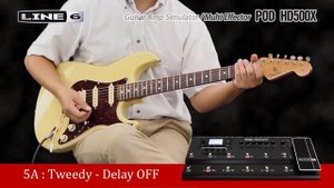 LINE6  / ギター用マルチエフェクター POD HD500X
