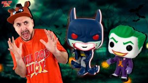 БЭТМЕН ВАМПИР - РАСПАКОВКА! ПАПА РОБ И BATMAN RED RAIN FUNKO POP: ПРИКЛЮЧЕНИЕ НА ХЭЛЛОУИН!