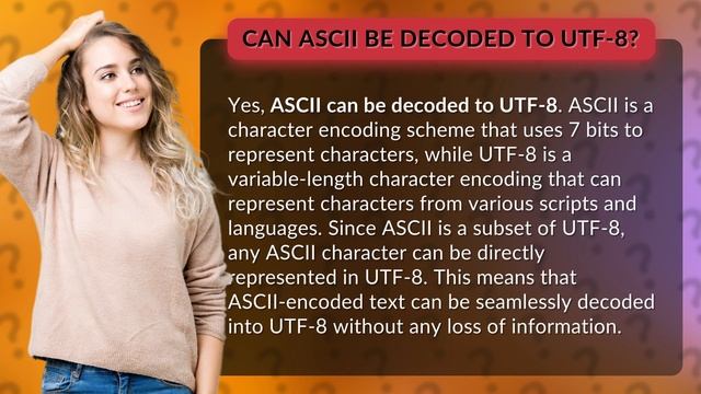 Can ASCII be decoded to UTF-8? смотреть онлайн
