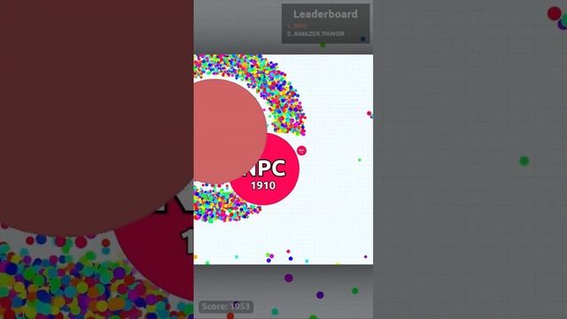 Satisfying Agar.io Moment ( #agario #satisfying )