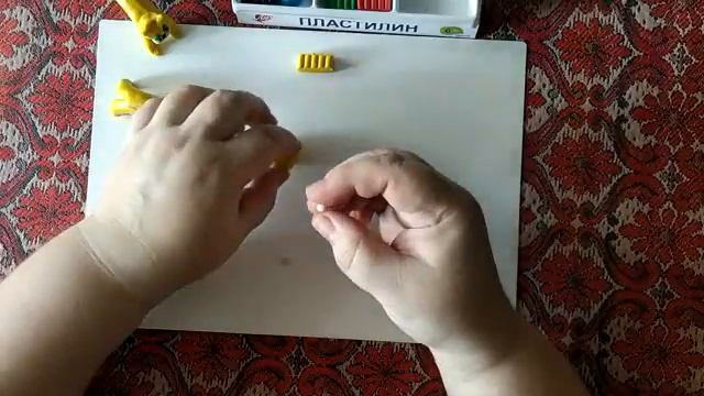 Уроки лепки Котенок смотреть онлайн