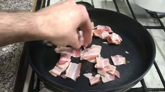 Карбонара по московски с сливками
