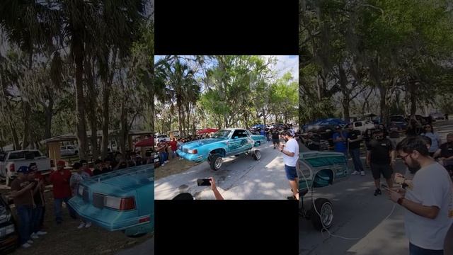 Lowrider Drop Top Oldsmobile Cutlass Hopping