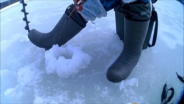 ПОКАТУХИ НА мотоСОБАКЕ по КОЛЕНО В ВОДЕ СО СНЕГОМ на глухих ОЗЁРАХ С чёрным ОКУНЕМ апрель 2018 смотреть онлайн