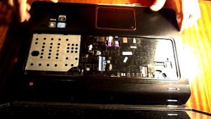 Чистка ноутбука HP Pavilion dv7 от пыли.