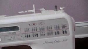 janome memory craft 3000 sewing machine