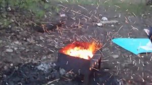 Как быстро разжечь мангал.