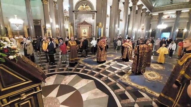 Всенощное бдение накануне празднования Усекновения главы Иоанна Предтечи