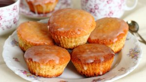 🥮 Лимонные кексы в силиконовых формочках — рецепт простой выпечки к чаю