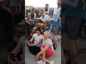 Поющие чаши на марофоне