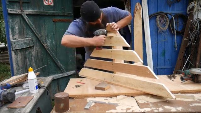 Угловая полка своими руками. Do-it-yourself corner shelf.