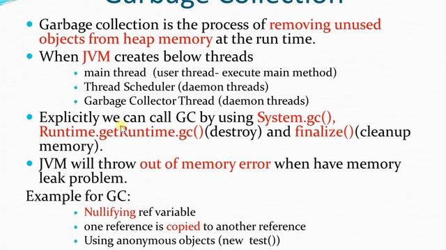 Garbage collection in java | garbage collector in java | garbage collection in java Tamil | QE Tech