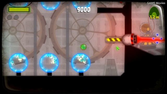 Суровый Лизун Глазастик против Лазерной Пушки! Игра Tales from Space Mutant Blobs Attack