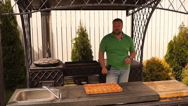 О проекте ЛЕТНЯЯ КУХНЯ от компании Ваш Мангал смотреть онлайн