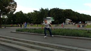 Прыжок без разбега | Школа роликов RollerLine Роллерлайн в Москве