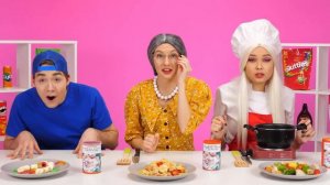 Кулинарный Челлендж: Я против Бабушки | Лайфхаки для родителей от HAHANOM Challenge