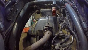 Видео о том как поменять прокладку глушителя на скутере Honda Dio 27