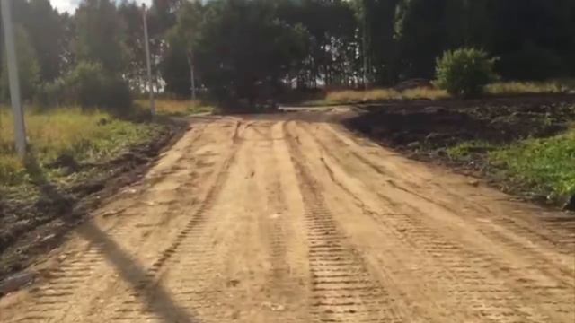 Выравнивание дорожного полотна Дачный поселок на берегу Синары! смотреть онлайн