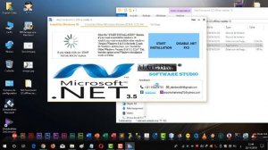 How to Install Net Framework 3.5 (offline installer) in Windows10