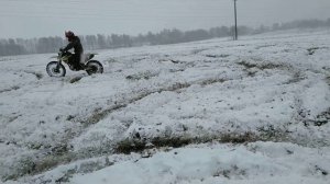 Кайо Т4 дрифт по снегу(Kayo T4)