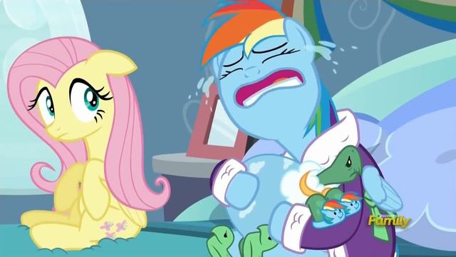 Rainbow Dash crying scene (full scene) смотреть онлайн