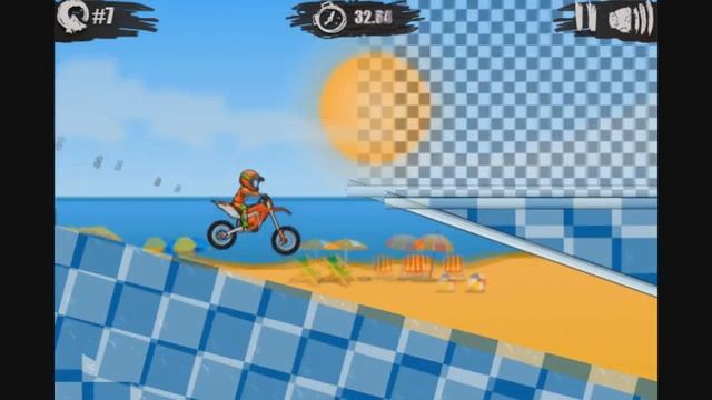 MOTO X3M POOL PARTY (Game Walkthrough) смотреть онлайн