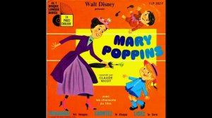 MARY POPPINS (Livre-Disque, Disneyland)