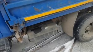 Газ 3309 д245 самосвал [работы нету] Поставил на зиму.