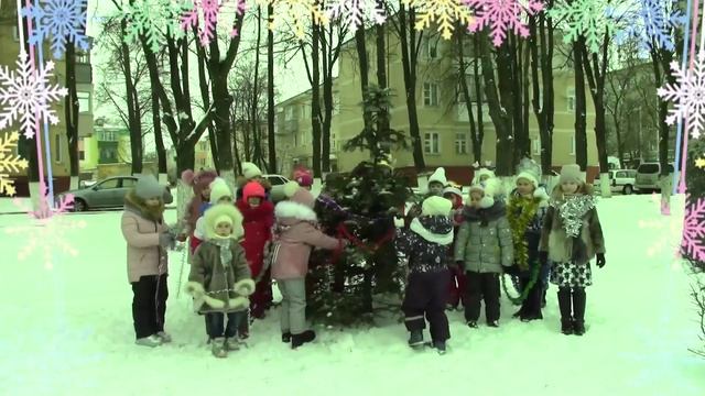 Елочки не холодно зимой скрипкина