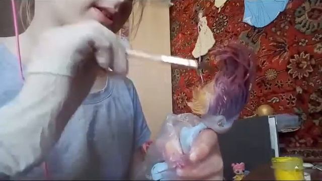 Покрасить Волосы Кукле смотреть онлайн