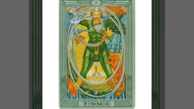 Обучение картам Таро Тота. Старший Аркан Шут. Обучающий курс. Кроули. смотреть онлайн