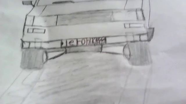 Мой рисунок ВАЗ 2107 8) смотреть онлайн