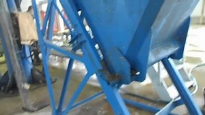 ГЕВИТ  бетоносмеситель, работа скипа