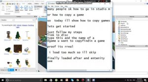 How to copy games on roblox! (Lumber tycoon 2)