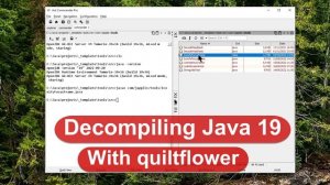 Decompiling Java 19 class file with quiltflower decompiler