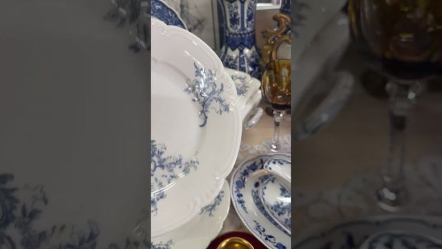 Антикварный и винтажный фарфор и хрусталь