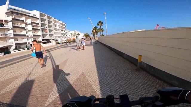 Quarteira Beach Promenade Portugal - Summer 2021 смотреть онлайн