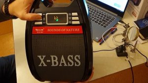 Golon RX-810BT portable speaker. Переносная аудиоколонка.