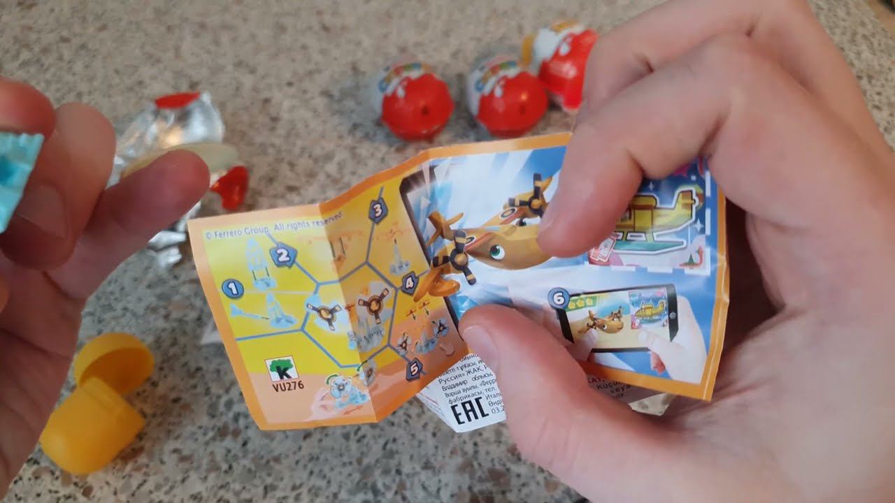 ASMR Kinder Eggs Opening / АСМР Распаковка Киндер сюрпризов смотреть онлайн