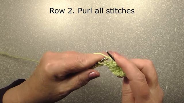 0004 узор.Мелкое букле. Вязание спицами (Pattern. Knitting with needles) смотреть онлайн